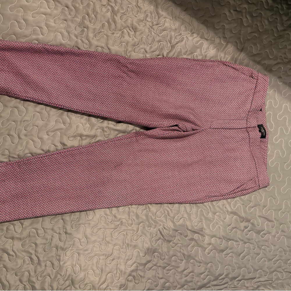 Talbots Pink Patterned Trousers - image 4
